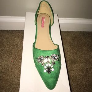 Diovila Green flats (Just Fab)